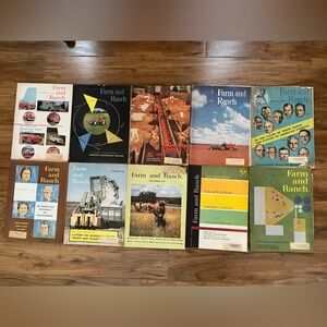 Vintage Farm and Ranch Magazine Collection (1962-63) - 10 copies
